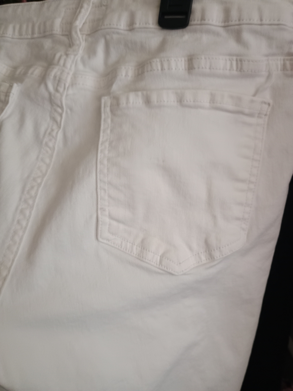 Kut from the Kloth NWOT White Straight Leg Jeans - Picture 2 of 8